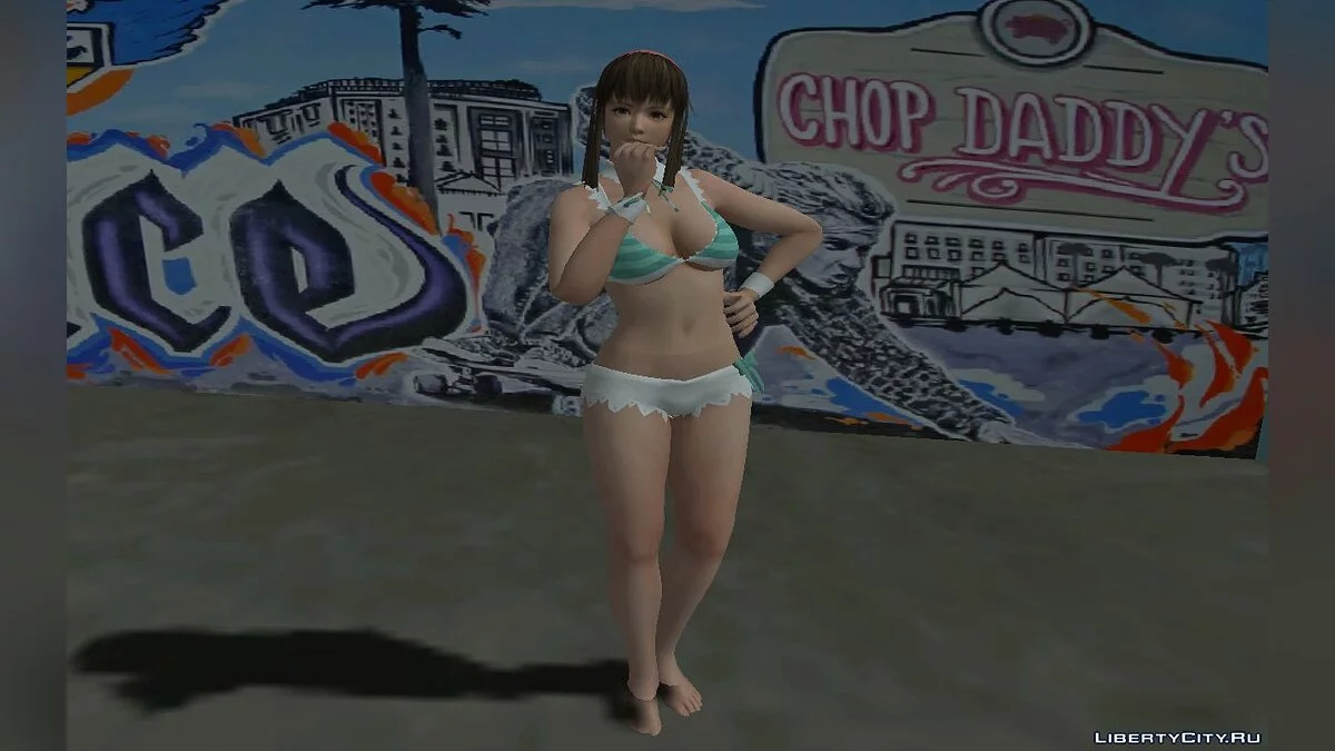 Хитоми в купальнике / GTA San Andreas
