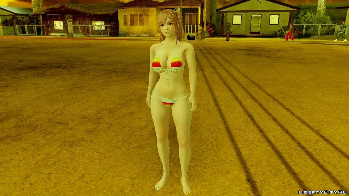 Хонока в бикини из Dead Or Alive 5 / GTA San Andreas