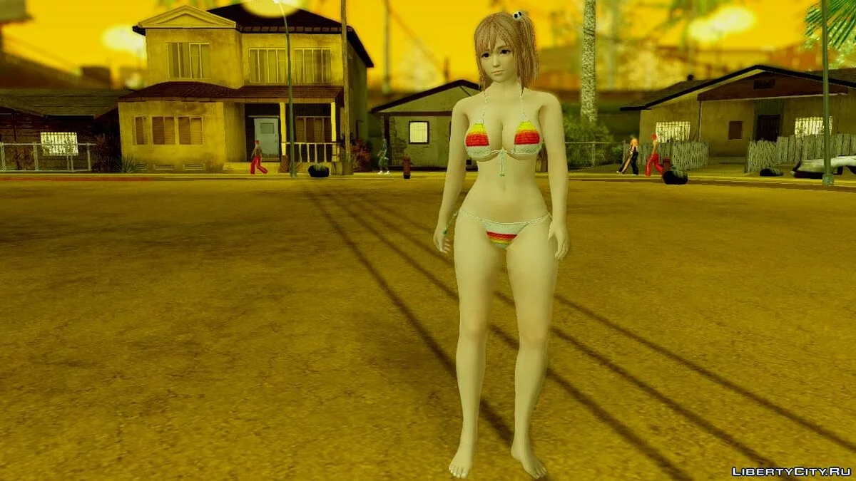 Хонока в бикини из Dead Or Alive 5 / GTA San Andreas