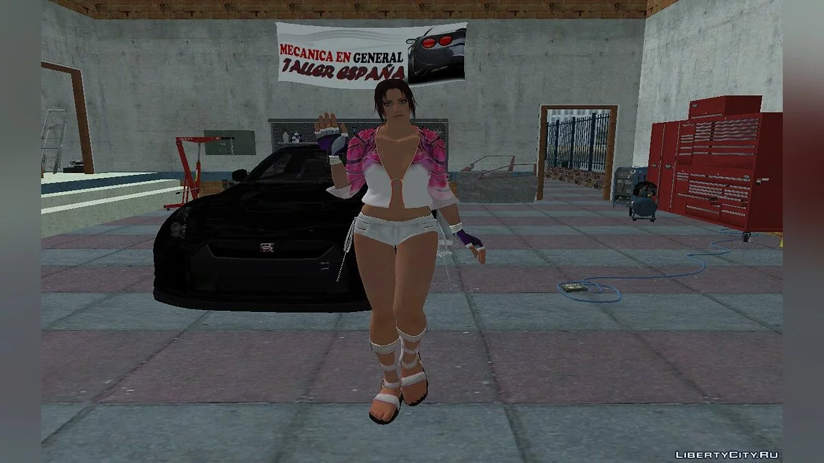 Кристи Монтейру из Tekken / GTA San Andreas