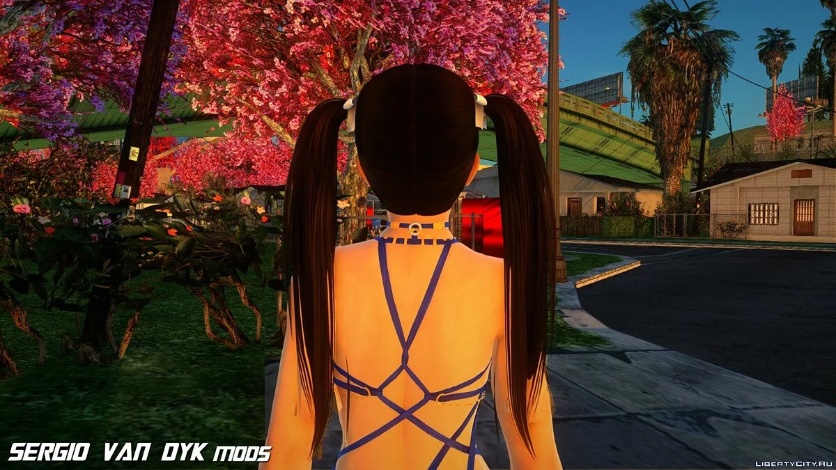 Лей-Фанг в бикини из Dead or Alive Xtreme Venus Vacation / GTA San Andreas