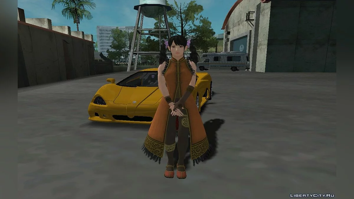 Лин Сяоюй из Tekken 7 / GTA San Andreas