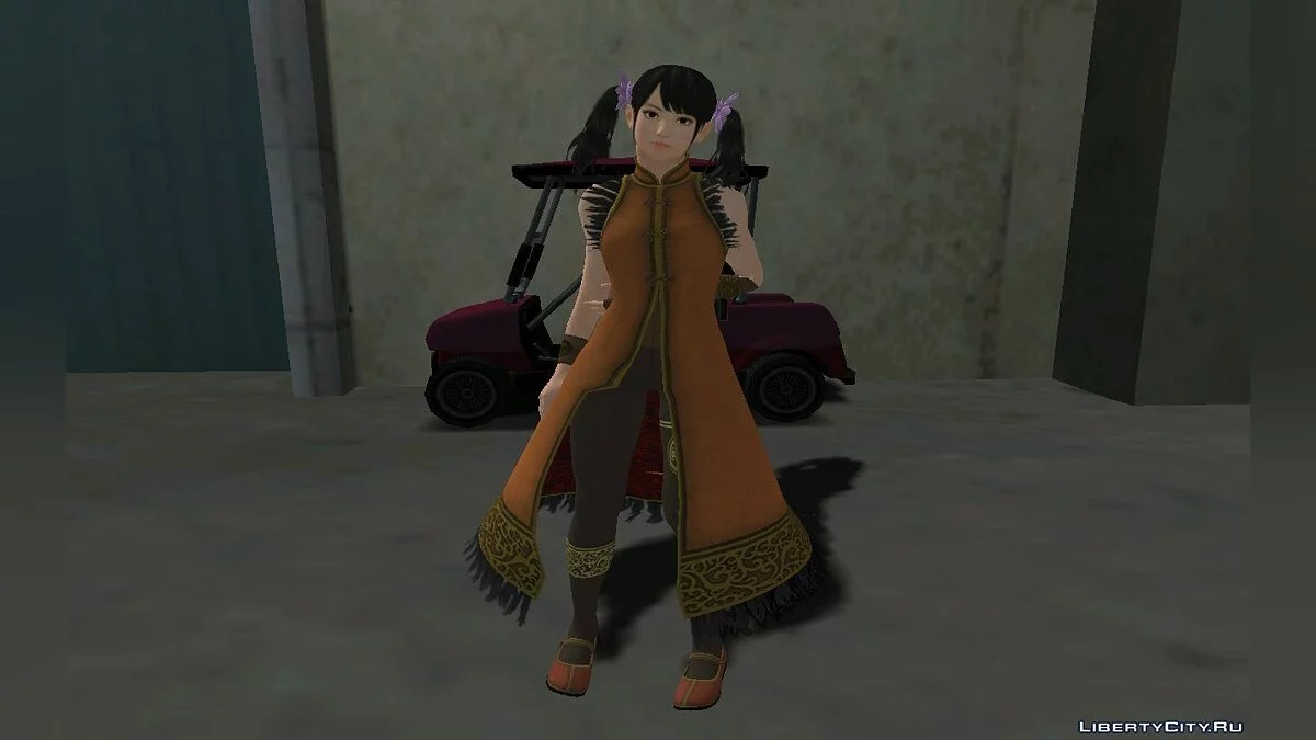 Лин Сяоюй из Tekken 7 / GTA San Andreas