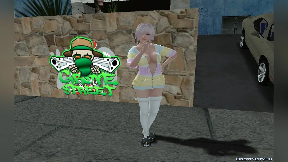 Luna Loose Fluffy Parka / GTA San Andreas