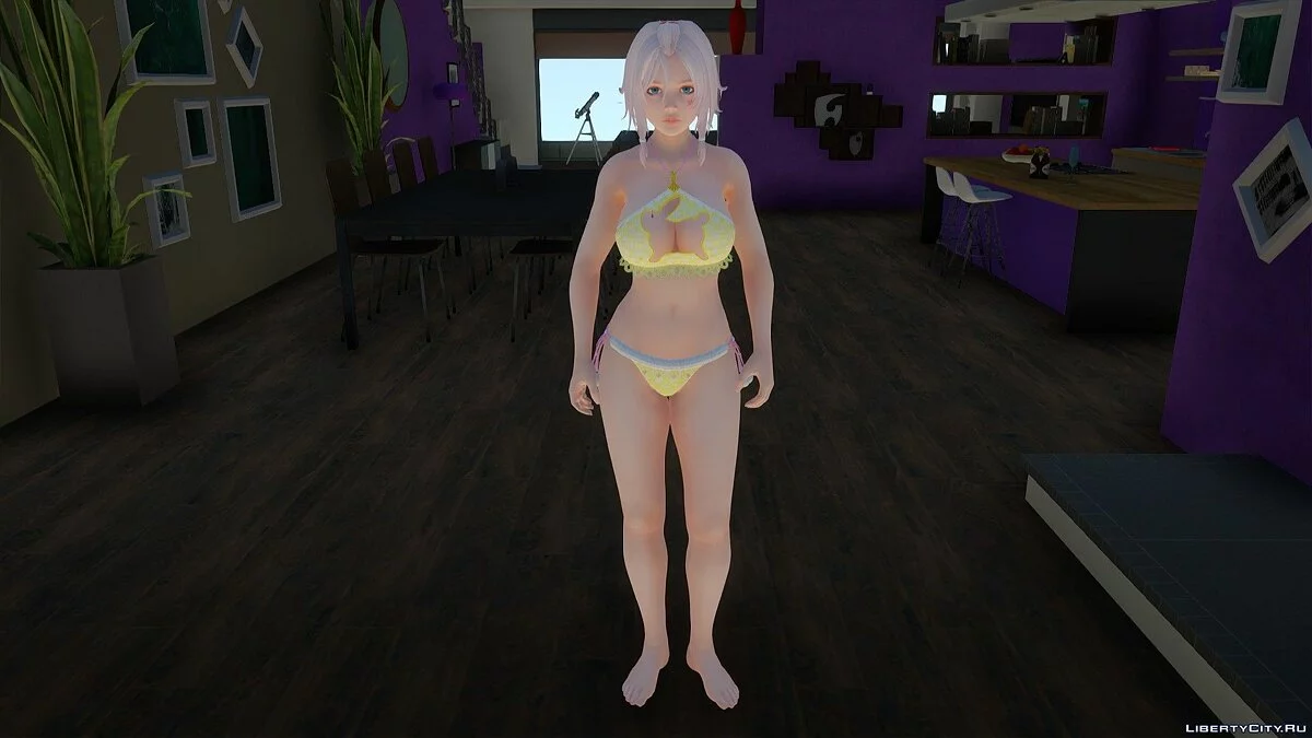 Луна в бикини из Dead or Alive Xtreme Venus Vacation / GTA San Andreas