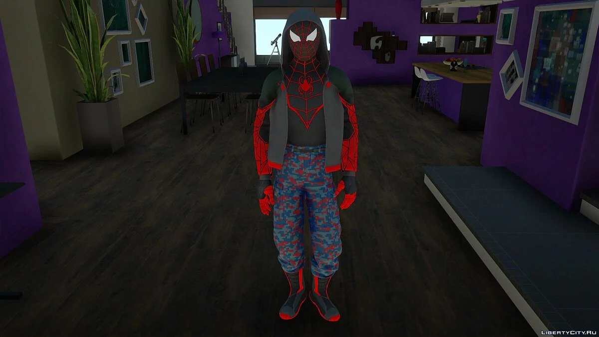 Майлз Моралес: Конец / GTA San Andreas