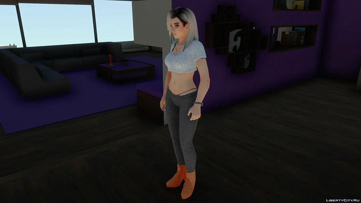 Момиджи в повседневной одежде v2 / GTA San Andreas