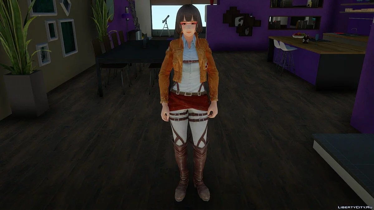 Наотора Ли в повседневной одежде / GTA San Andreas