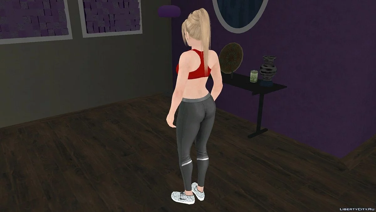 Рэйчел в спортивной одежде / GTA San Andreas