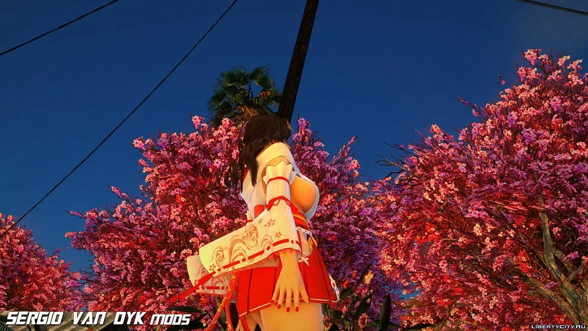Саюри - Mikomai 5K из Dead or Alive Xtreme Venus Vacation / GTA San Andreas