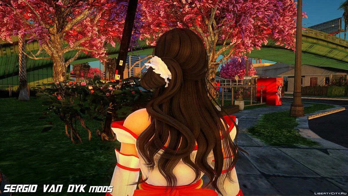 Саюри - Mikomai 5K из Dead or Alive Xtreme Venus Vacation / GTA San Andreas