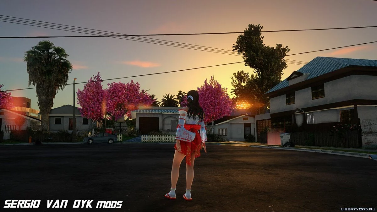 Саюри - Mikomai 5K из Dead or Alive Xtreme Venus Vacation / GTA San Andreas