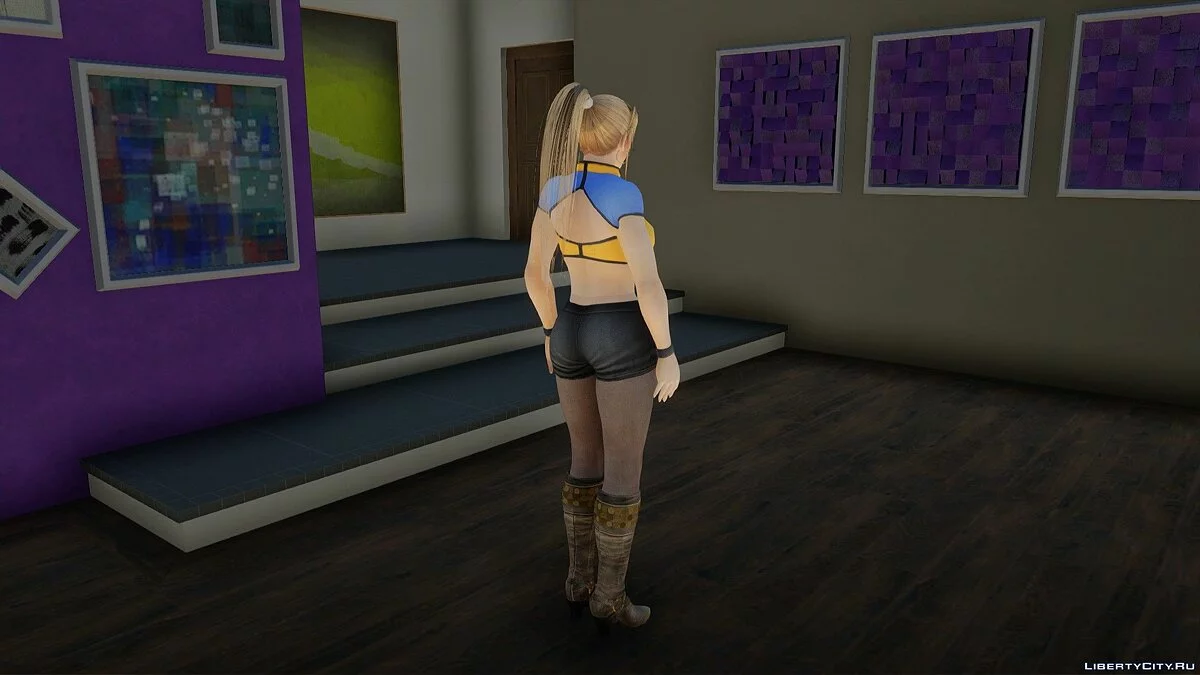 Сара Брайант из Virtua Fighter / GTA San Andreas