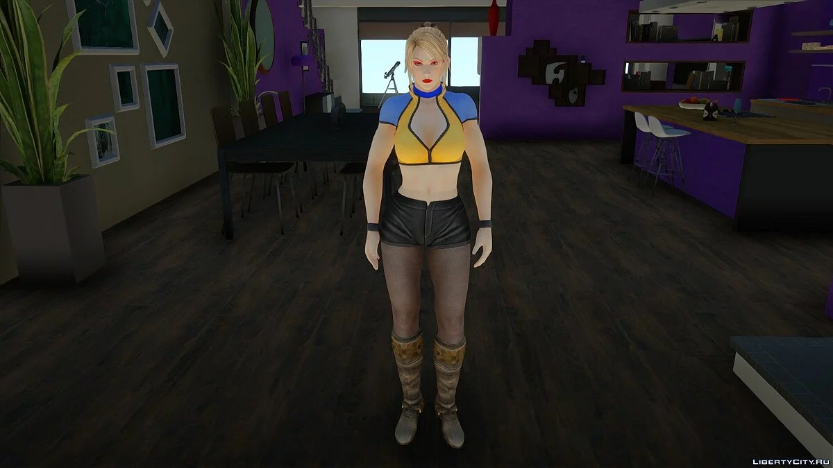 Сара Брайант из Virtua Fighter / GTA San Andreas