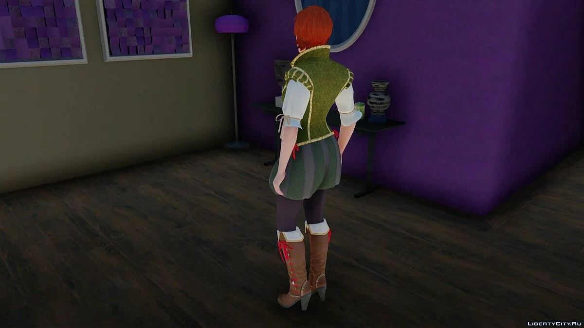 Шани из The Witcher / GTA San Andreas