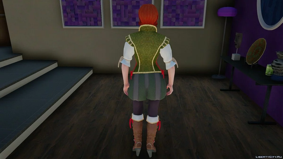 Шани из The Witcher / GTA San Andreas