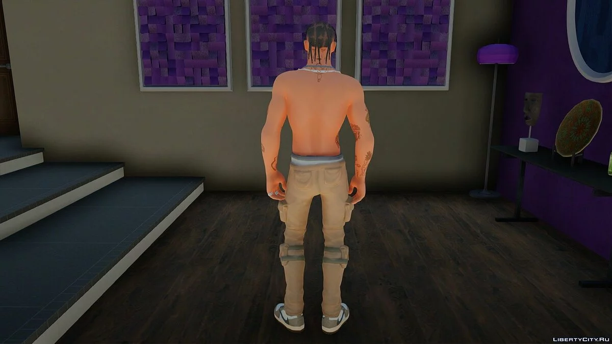 Трэвис Скотт из Fortnite / GTA San Andreas