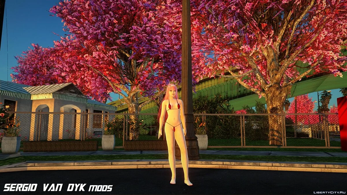 Зеро Ту в бикини / GTA San Andreas