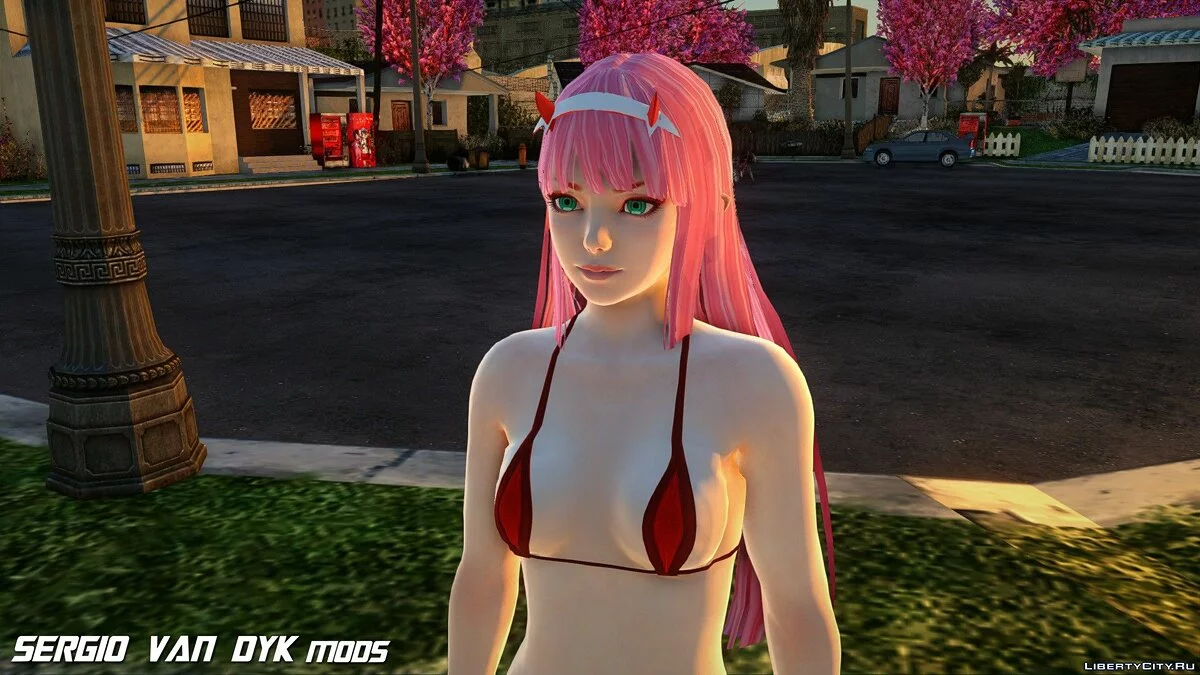 Зеро Ту в бикини / GTA San Andreas