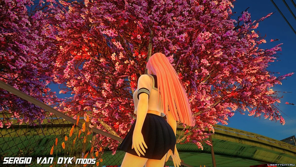 Зеро Ту в школьной форме / GTA San Andreas