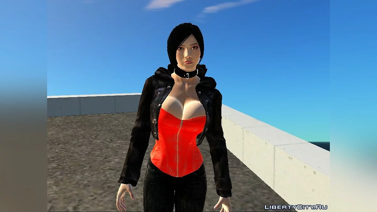 Ada Wong Sexy Jacket Corset / GTA San Andreas