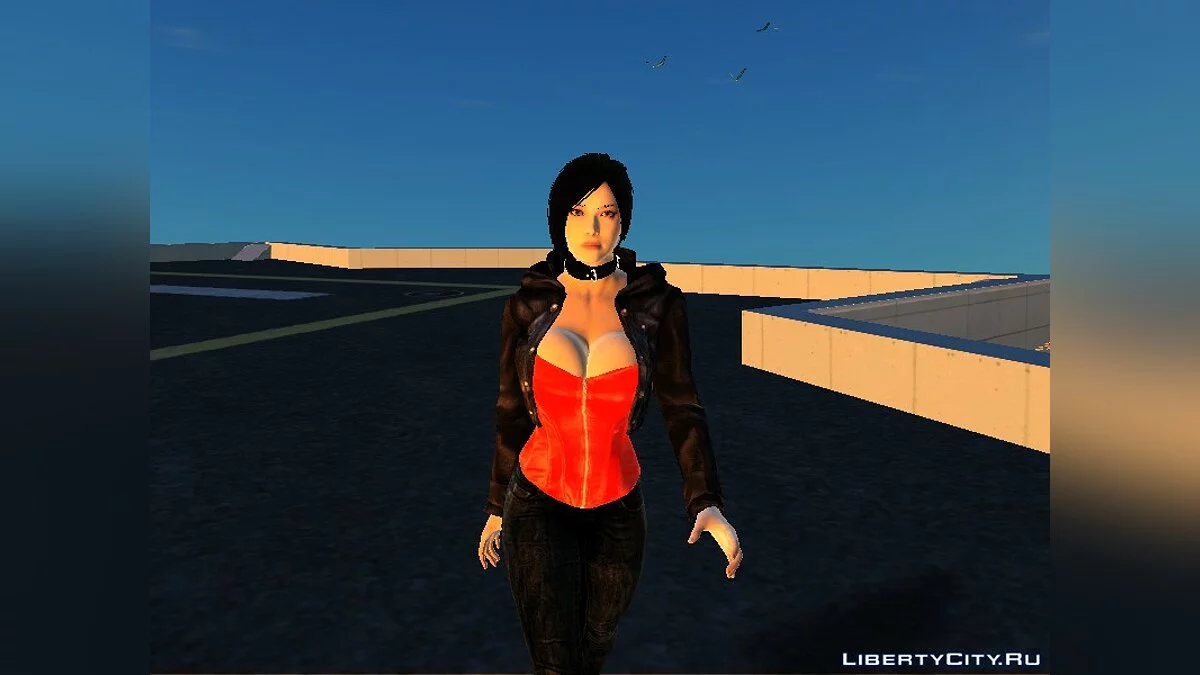 Ada Wong Sexy Jacket Corset / GTA San Andreas