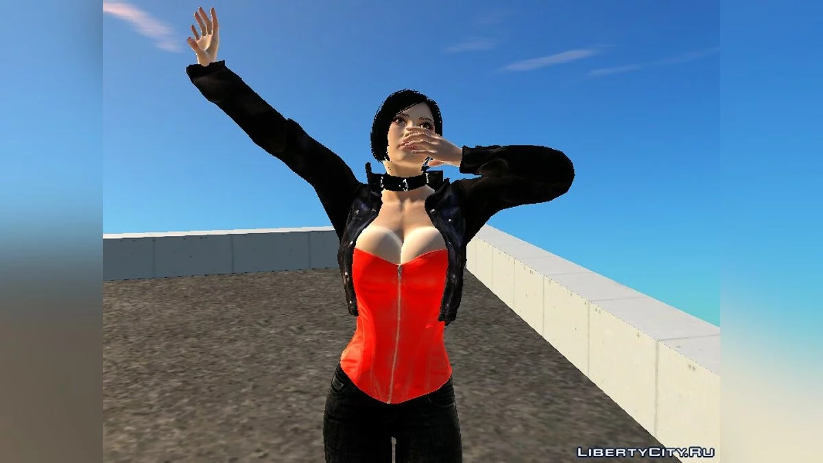 Ada Wong Sexy Jacket Corset / GTA San Andreas