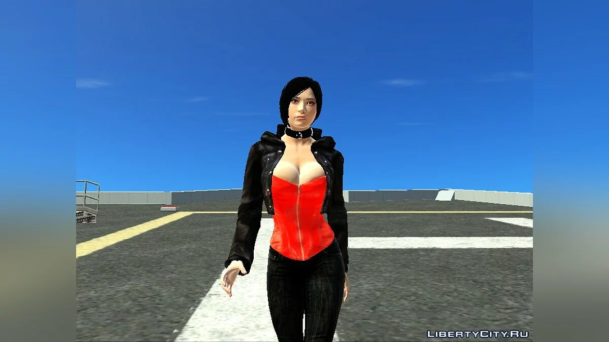 Ada Wong Sexy Jacket Corset / GTA San Andreas