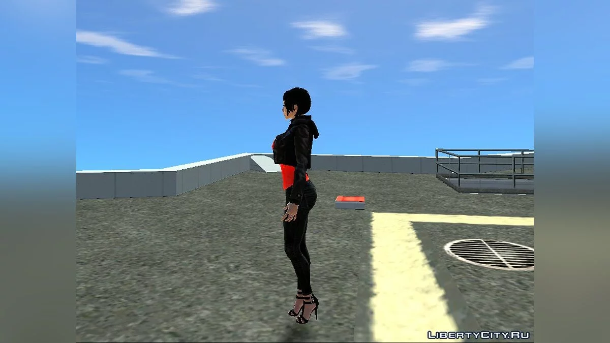 Ada Wong Sexy Jacket Corset / GTA San Andreas