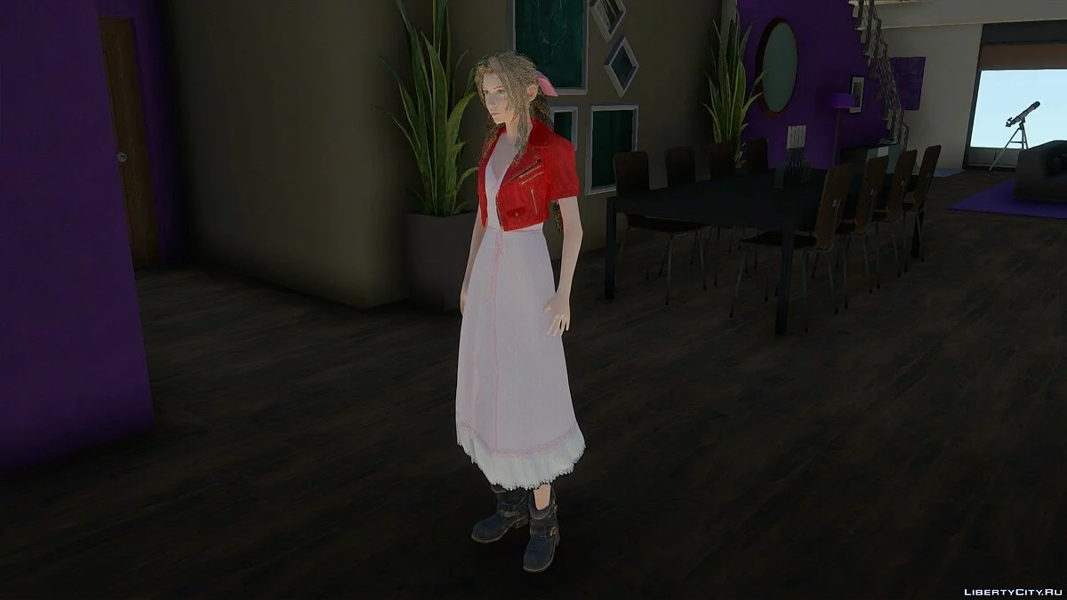 Айрис Гейнсборо из Final Fantasy 7 / GTA San Andreas