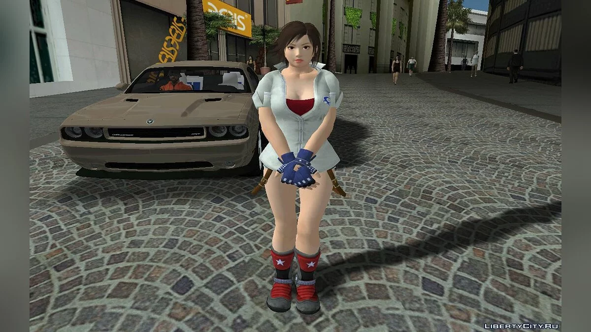 Асука Кадзама из Tekken 7 / GTA San Andreas