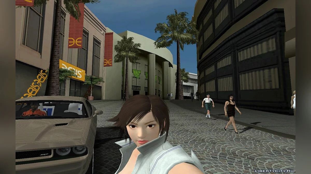 Асука Кадзама из Tekken 7 / GTA San Andreas
