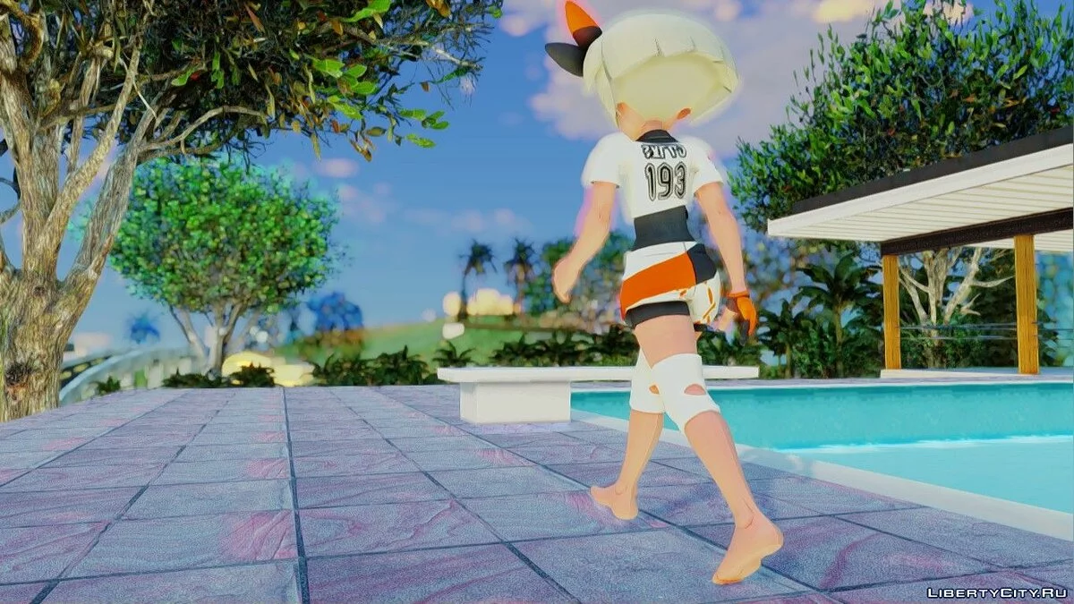 Би из Pokemon Sword And Shield / GTA San Andreas