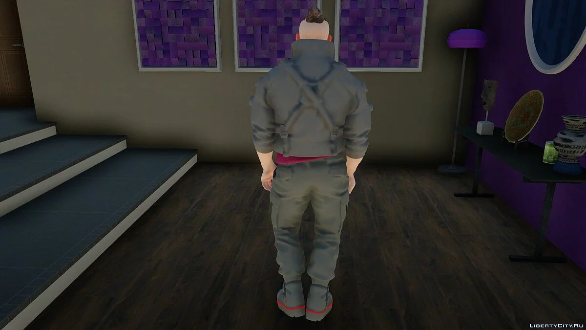 Джеки Уэллс из Cyberpunk 2077 / GTA San Andreas