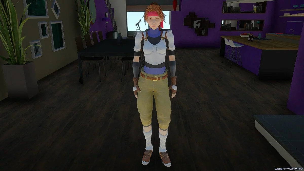 Джесси Расберри из Final Fantasy 7 / GTA San Andreas