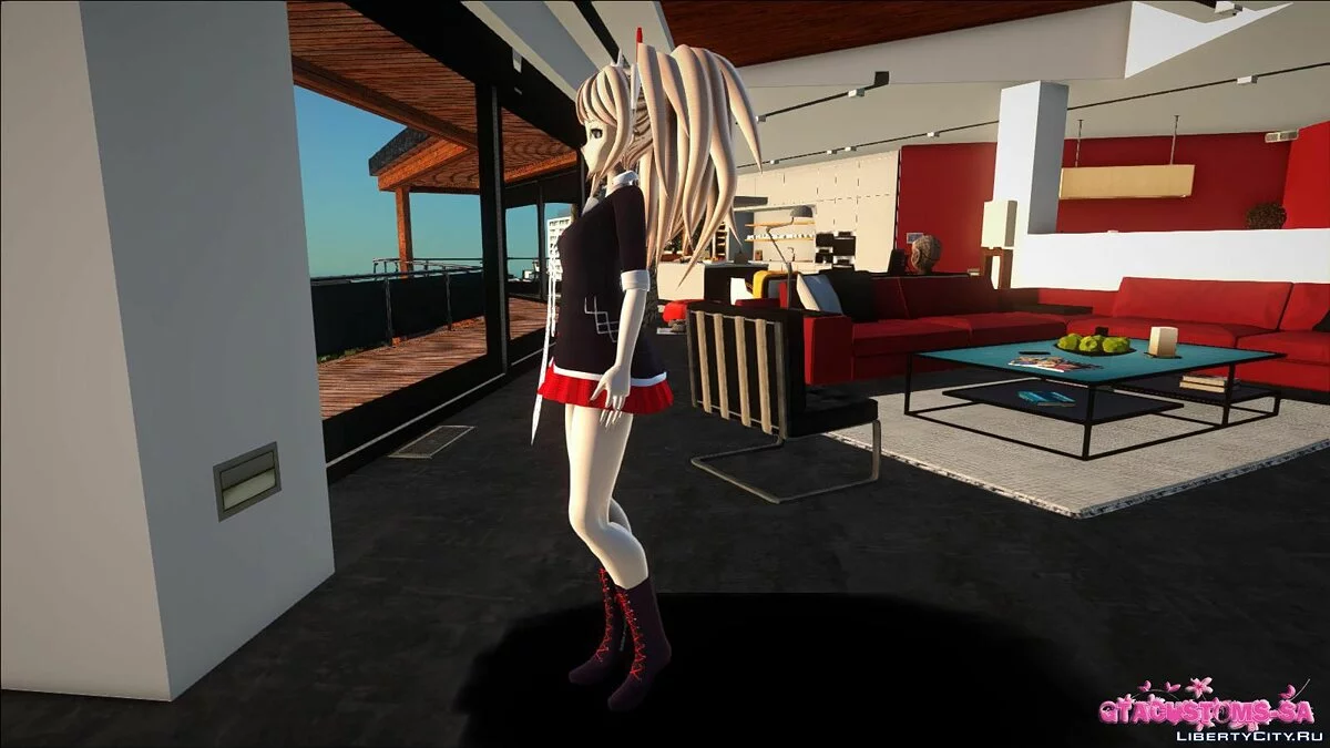 Джунко Эношима из Danganronpa / GTA San Andreas