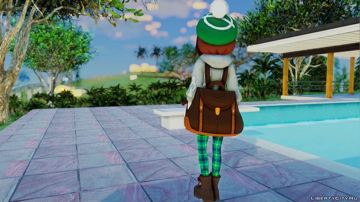 Глория из Pokemon Sword And Shield / GTA San Andreas