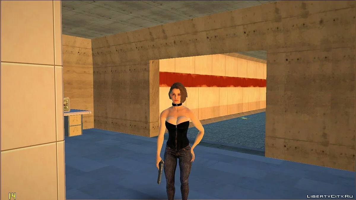 Jill Valentine Sexy Corset / GTA San Andreas