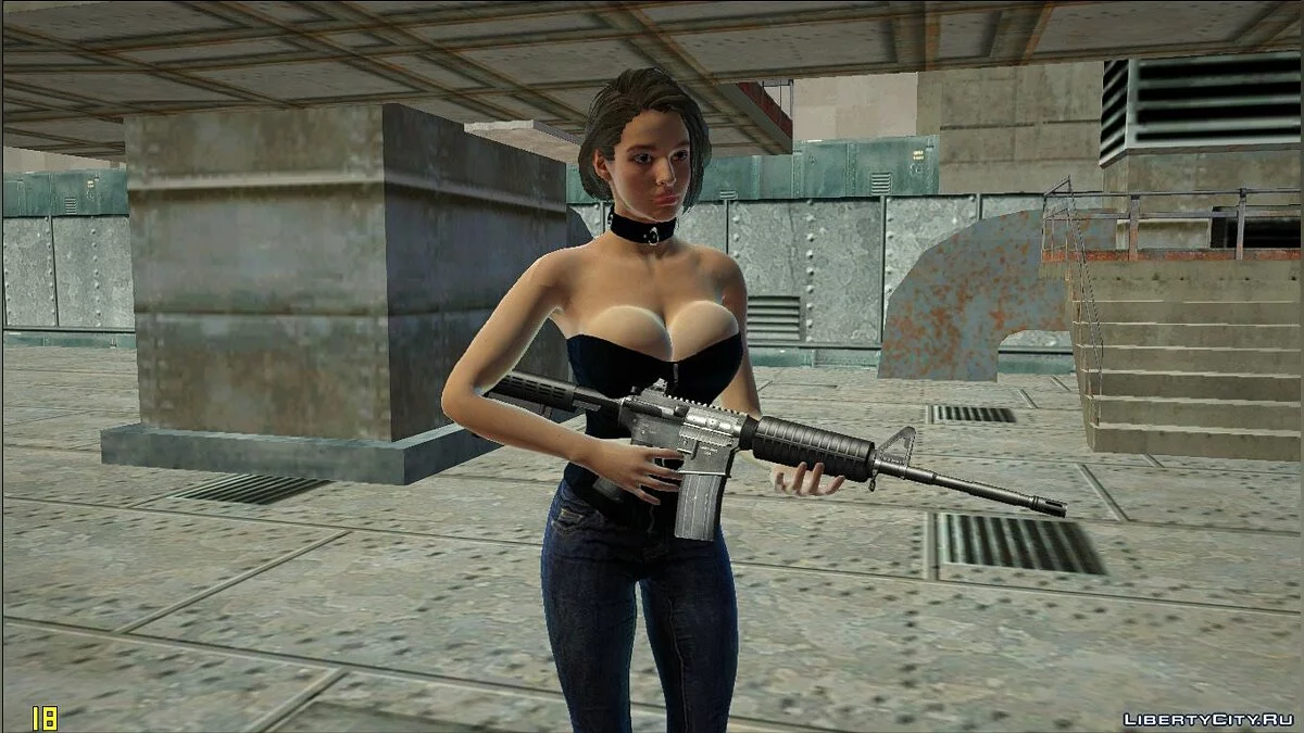 Jill Valentine Sexy Corset / GTA San Andreas