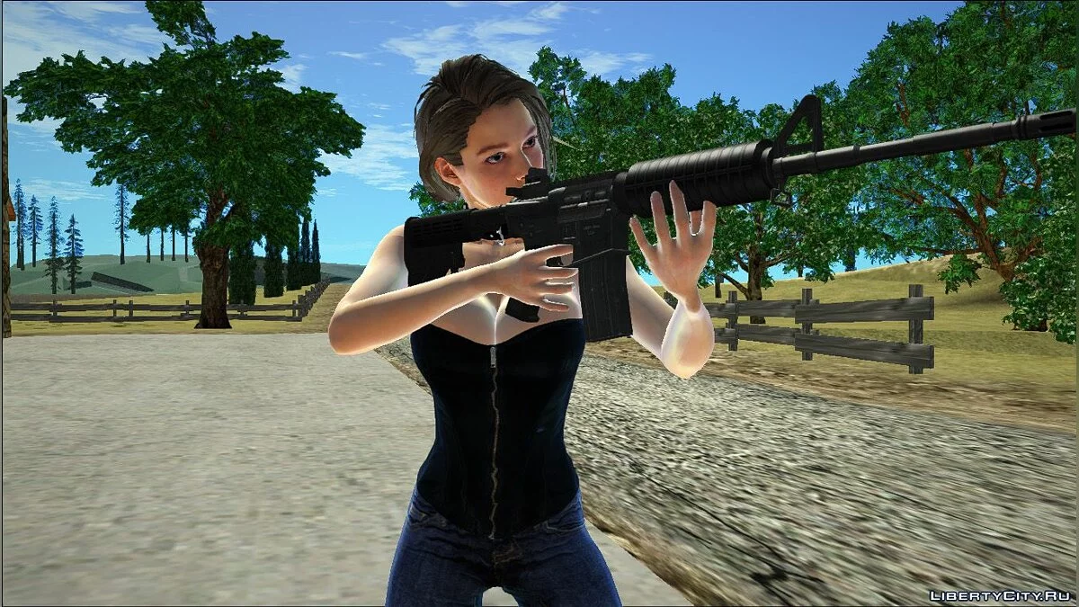 Jill Valentine Sexy Corset / GTA San Andreas