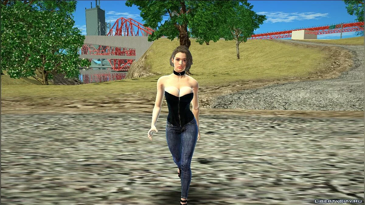 Jill Valentine Sexy Corset / GTA San Andreas