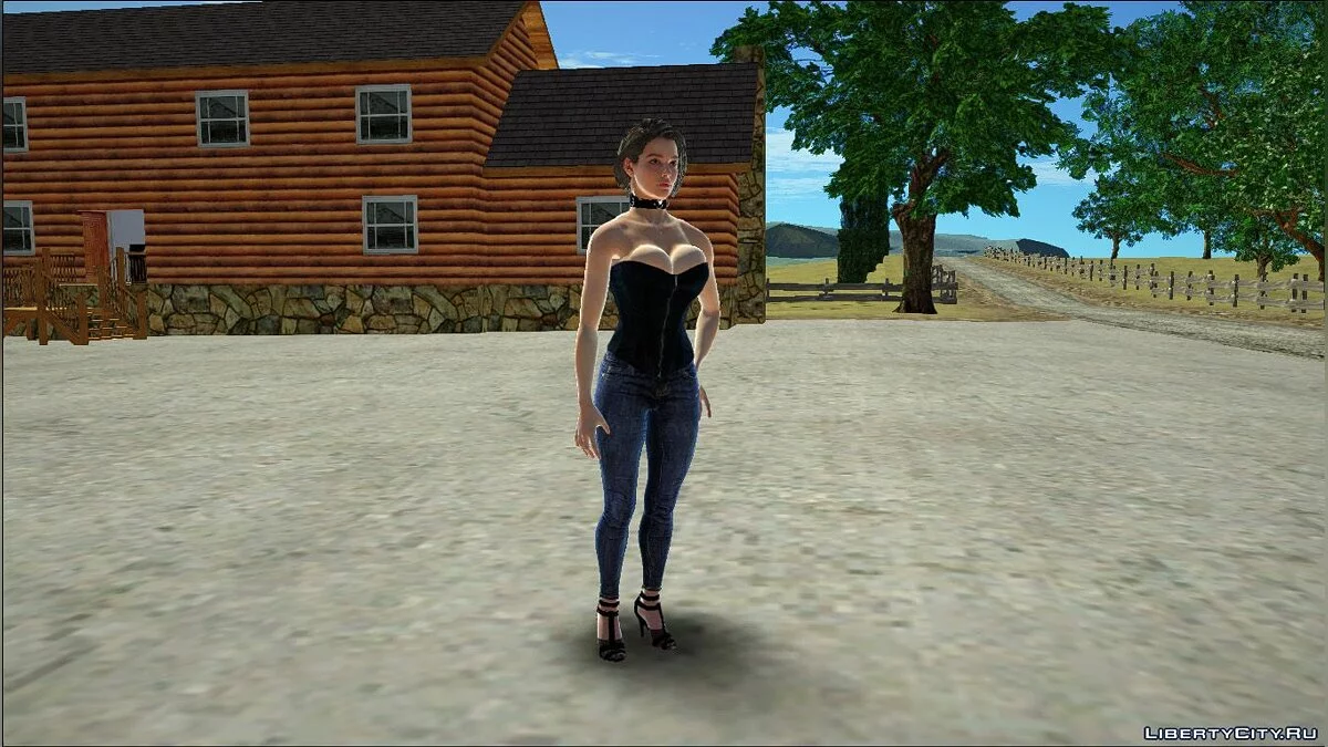 Jill Valentine Sexy Corset / GTA San Andreas