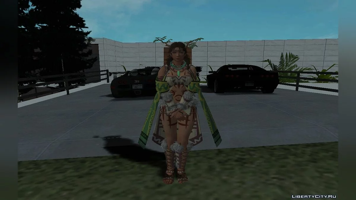 Юлия Чанг из Tekken 7 / GTA San Andreas