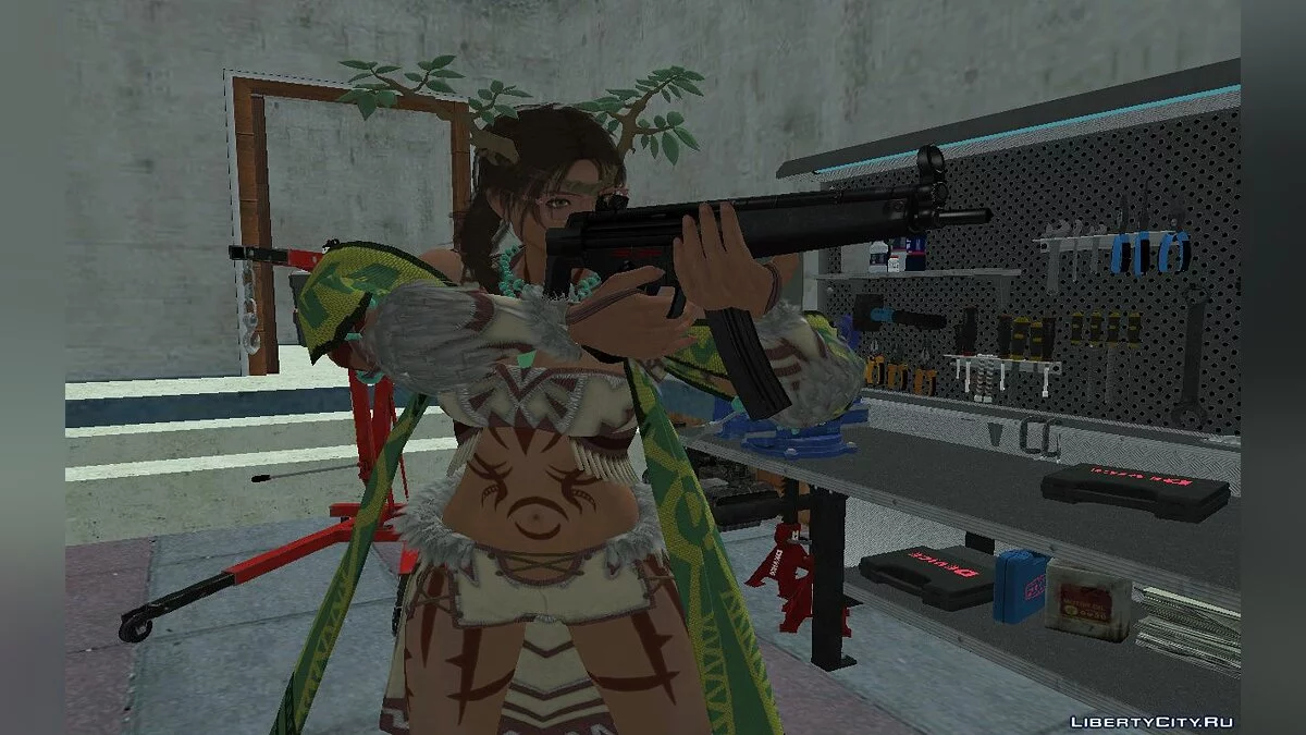 Юлия Чанг из Tekken 7 / GTA San Andreas