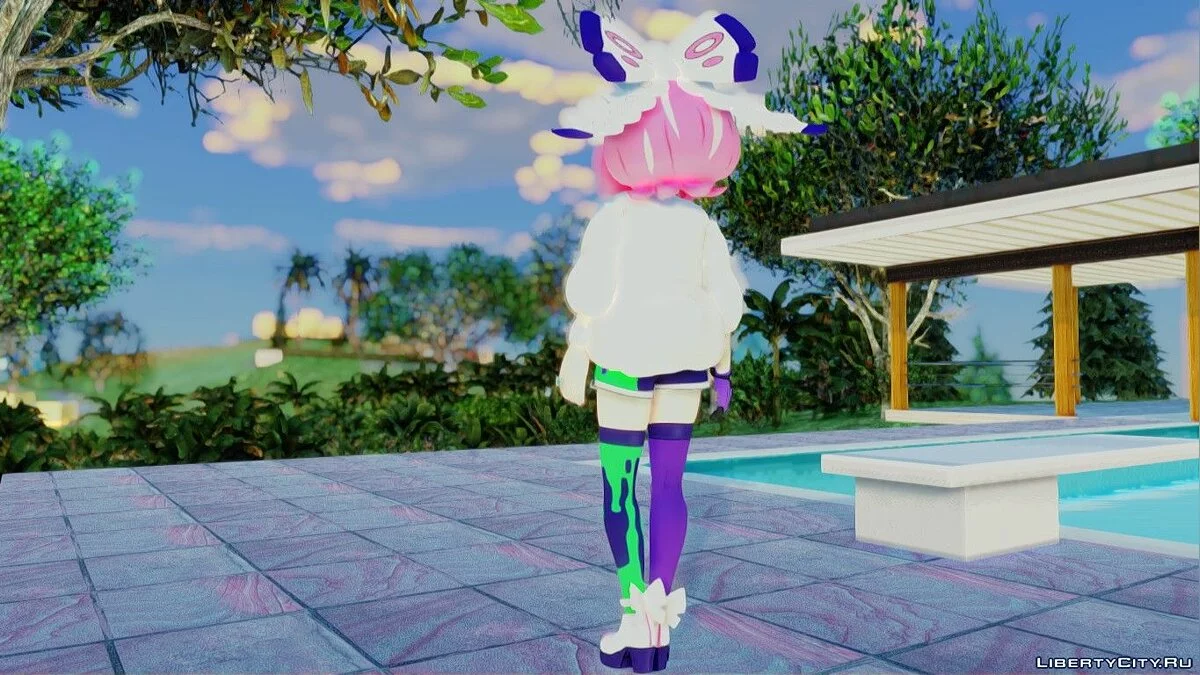 Klara из Pokemon Sword And Shield / GTA San Andreas