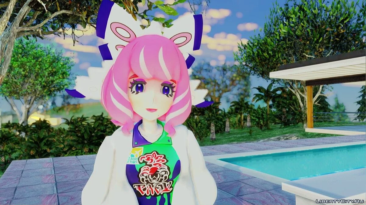Klara из Pokemon Sword And Shield / GTA San Andreas