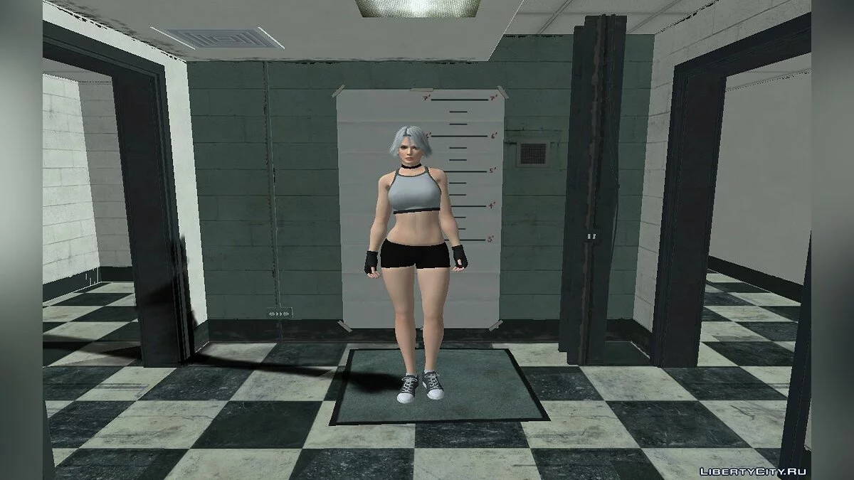 Кристи в тренировочной одежде / GTA San Andreas