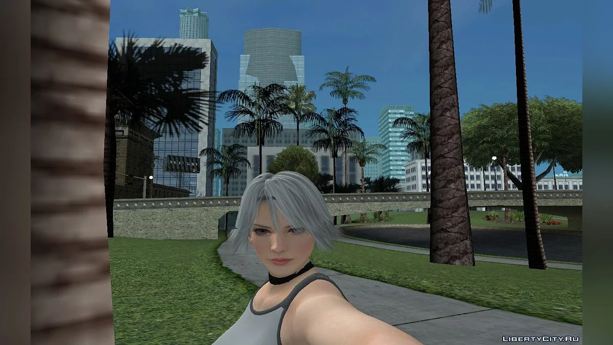 Кристи в тренировочной одежде / GTA San Andreas
