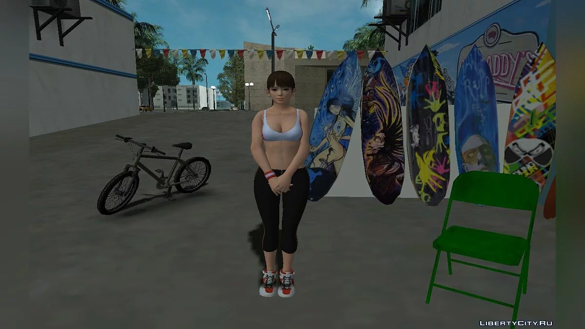 Лей-Фанг в тренировочной одежде  / GTA San Andreas