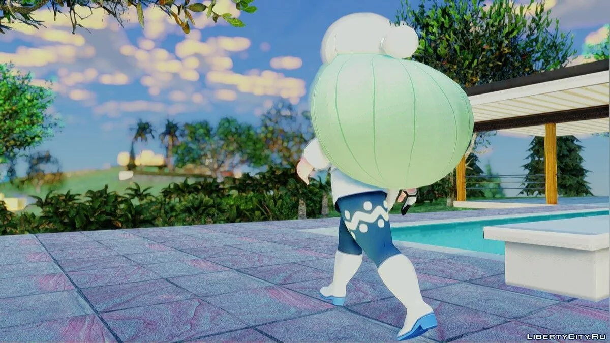 Melony из Pokemon Sword And Shield / GTA San Andreas